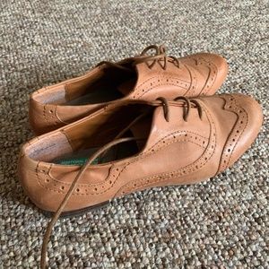 Crown Vintage Brogue Wingtip Shoes